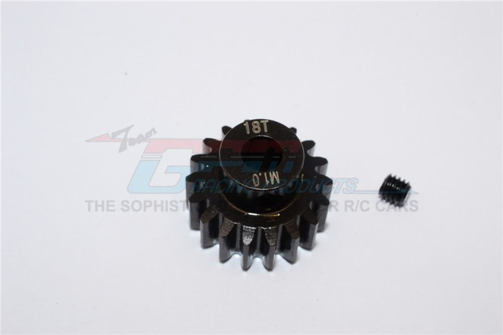 GPM TXM018TSBK X-Maxx Stahl-Ritzel M1.0/18Z. 5mm GPM TXM018TSBK