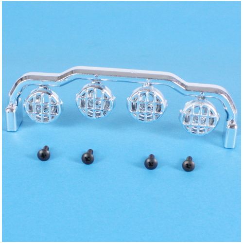 Yeah Racing YA-0246SV Lichtleiste schmal 1:10 chrom Yeah Racing YA-0246SV