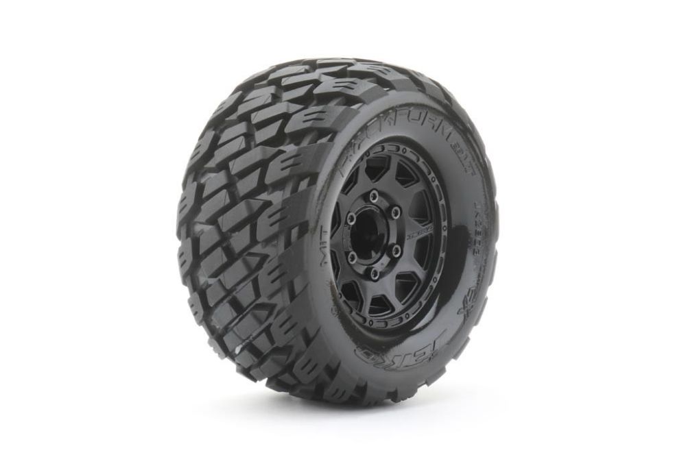 JETKO JK2803CBTRX 1:10 Truck Räder Rockform Belted 12mm (2) JETKO JK2803CBTRX