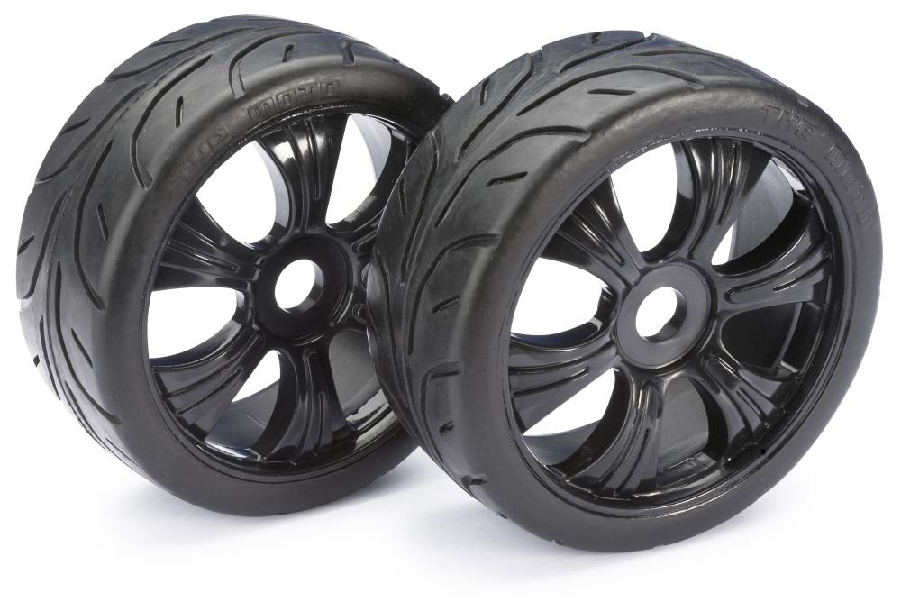 Absima 2530003 1:8 Räderset LP Buggy Street schwarz (2) Absima 2530003