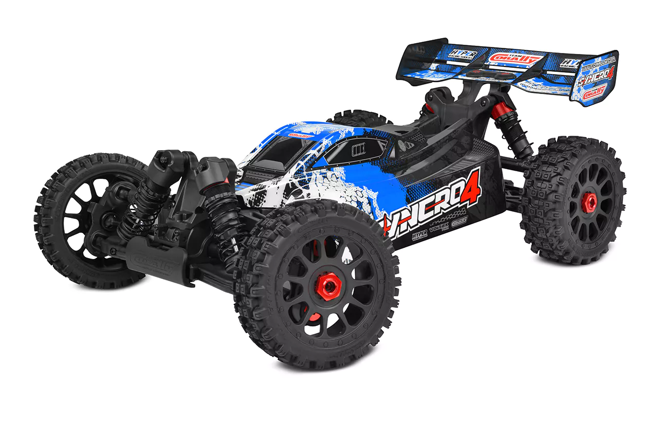 Corally C-00287-B 1:8 Syncro-4 RTR Buggy 3-4S blau Corally C-00287-B
