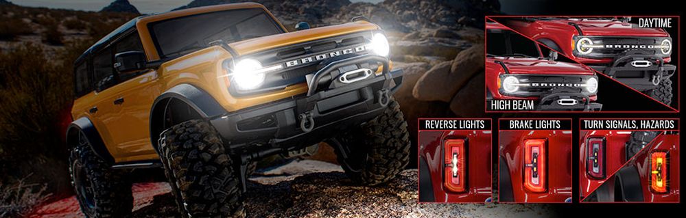Traxxas 9290 TRX-4 2021 Ford Bronco Pro Scale LED System Detail 3 Traxxas 9290 Detail 3