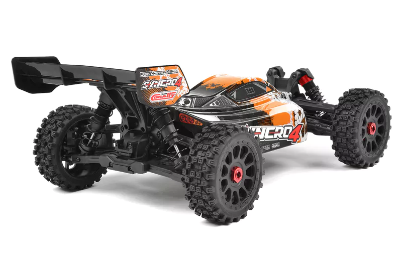 Corally C-00287-O 1:8 Syncro-4 RTR Buggy 3-4S orange Detail 2 Corally C-00287-O Detail 2