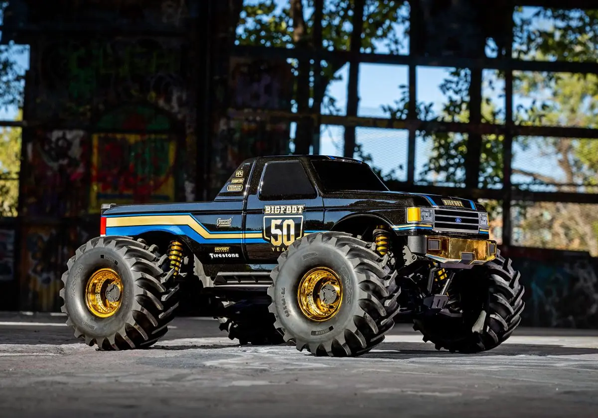 Traxxas 77136-4-50TH Traxxas X-Monster BIGFOOT 50th Anniversary RTR Detail 4 Traxxas 77136-4-50TH Detail 4