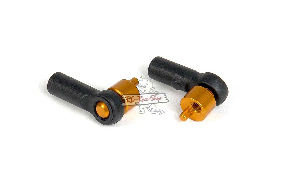 XRAY 303032-O Quick-Roll-Center-Halter 4,9mm, Alu Orange XRAY 303032-O