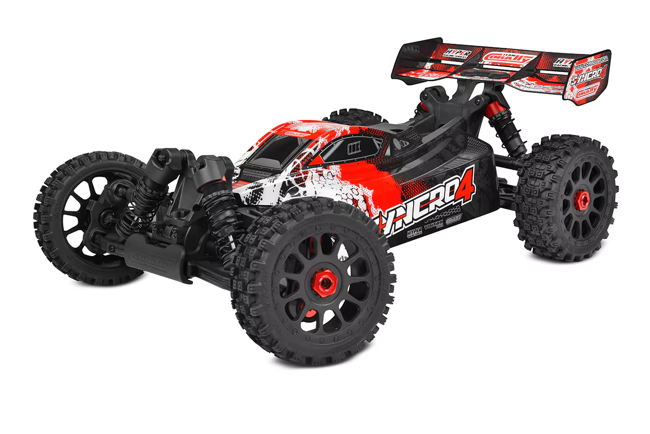 Corally C-00287-R 1:8 Syncro-4 RTR Buggy 3-4S rot Corally C-00287-R