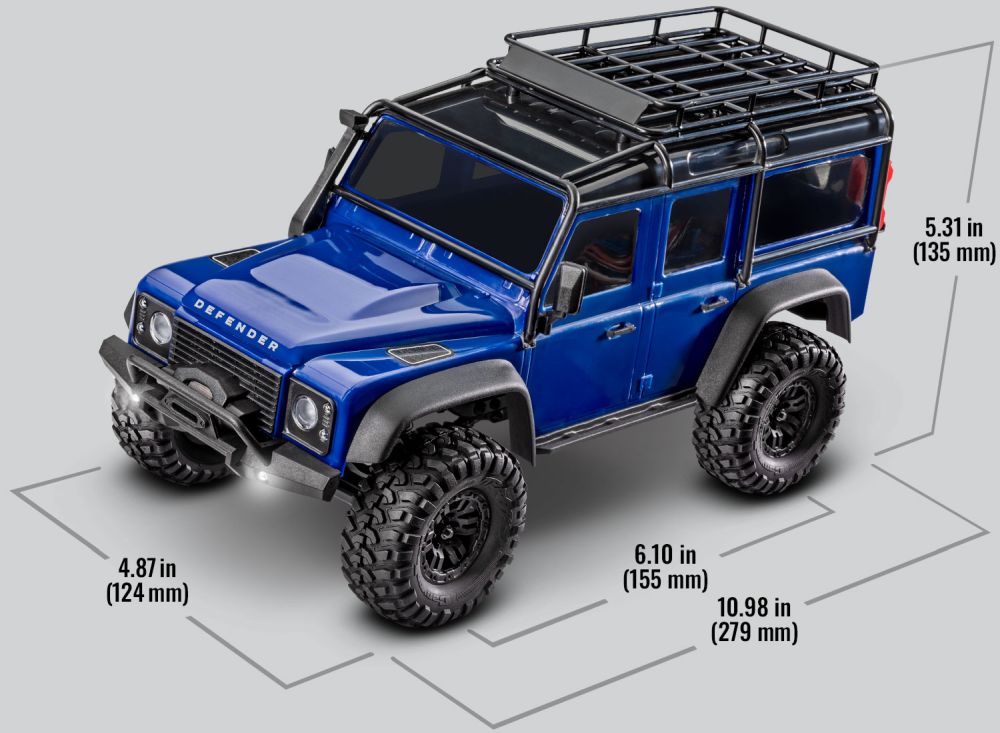 Traxxas 97054-1TAN TRX-4M LR Defender 4x4 Tan RTR inkl. Akku/Lader Detail 3  Traxxas 97054-1TAN Detail 3
