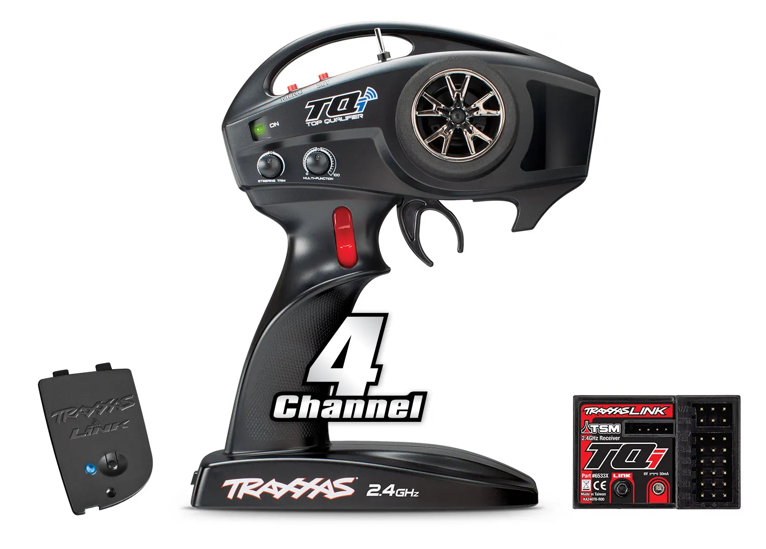 Traxxas 6507A TQi 4-Kanal 2.4 GHz Radio System & Wireless Modul Traxxas 6507A