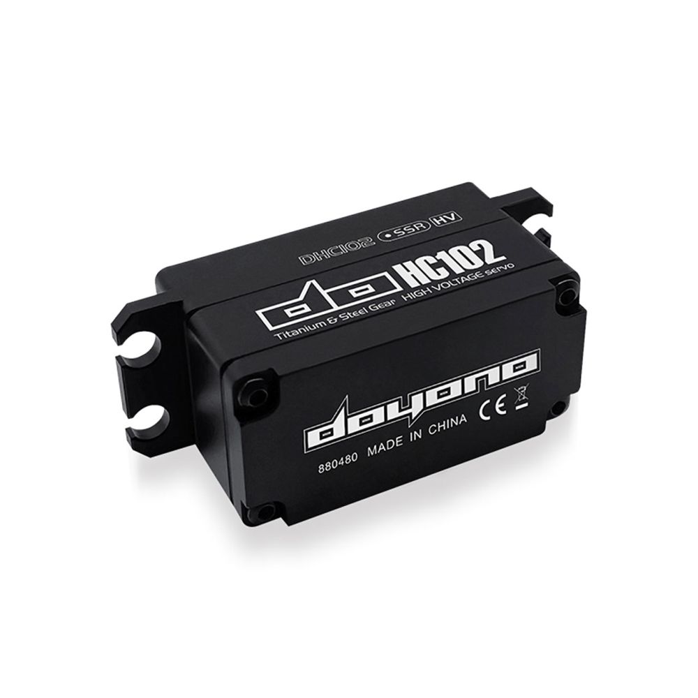 Doyono DHC102 Coreless Servo HV Low Profile 15.0kg/0.054sec CNC Alugehäuse Detail 2 Doyono DHC102 Detail 2