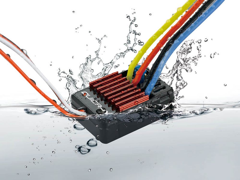 Hobbywing HW30120000 QuicRun 1625 Brushed Regler 25A 1:16 1:18 Detail 2 Hobbywing HW30120000 Detail 2