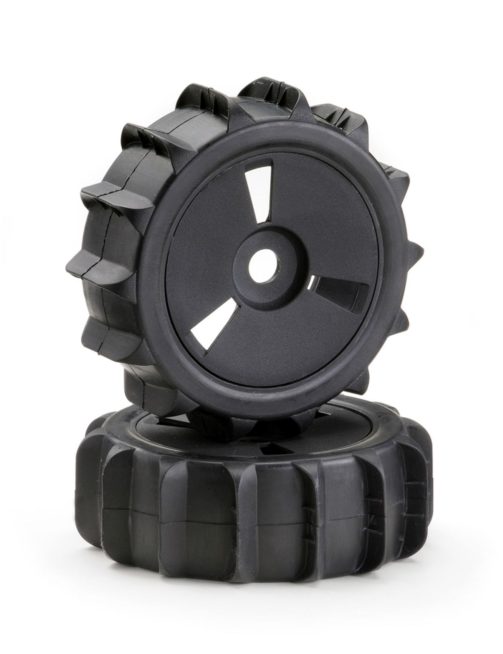 Absima 2520016 Räderset Buggy Disc Sandpaddle schwarz 1:8 (2) Detail 1 Absima 2520016 Detail 1