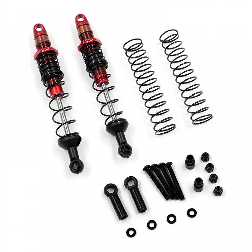 Yeah Racing DDC-100RD 1:10 Desert-Cobra 100mm Alu.-Dämpfer rot (2) Yeah Racing DDC-100RD