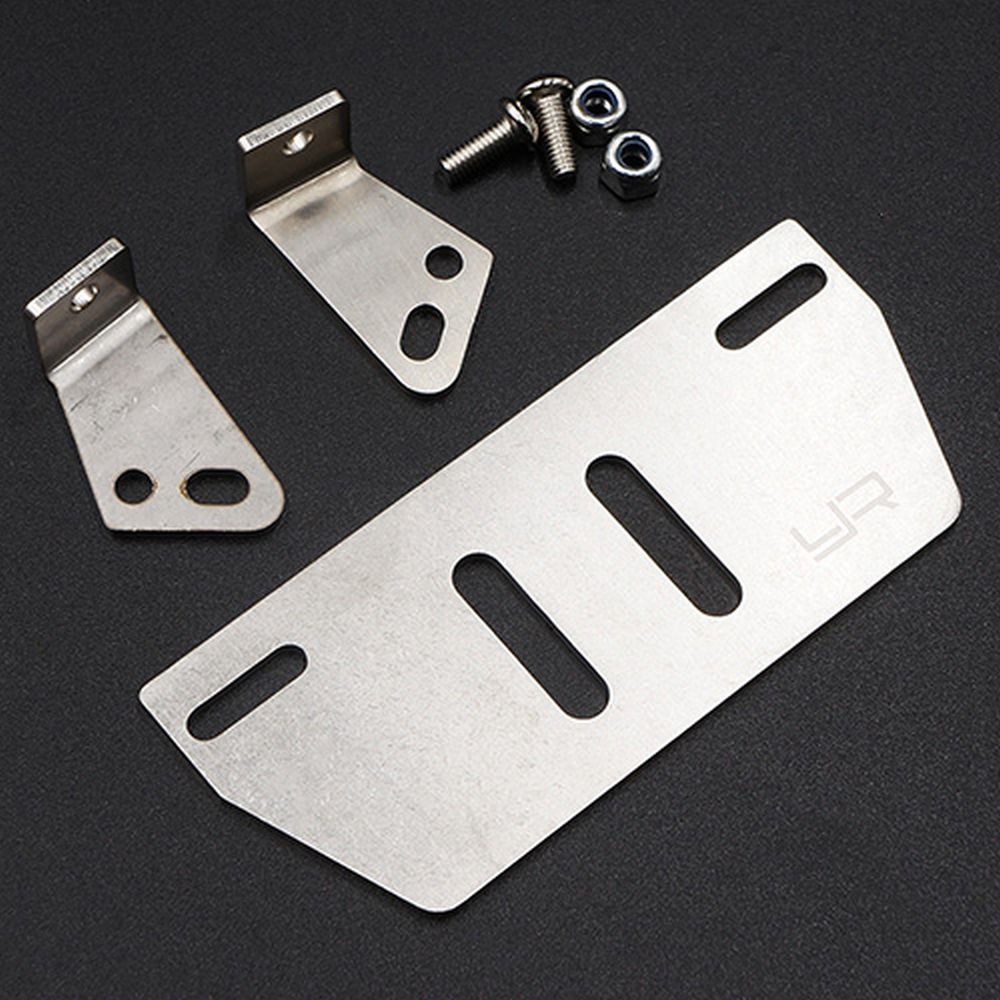 Yeah Racing TRX4-043 TRX-4 Stahl-Skid Plate vorne/hinten (1) Yeah Racing TRX4-043
