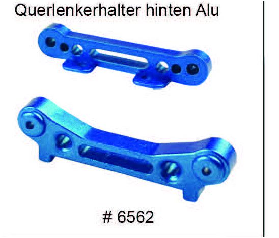df Models 6562 Querlenkerhalter hinten Alu df Models 6562
