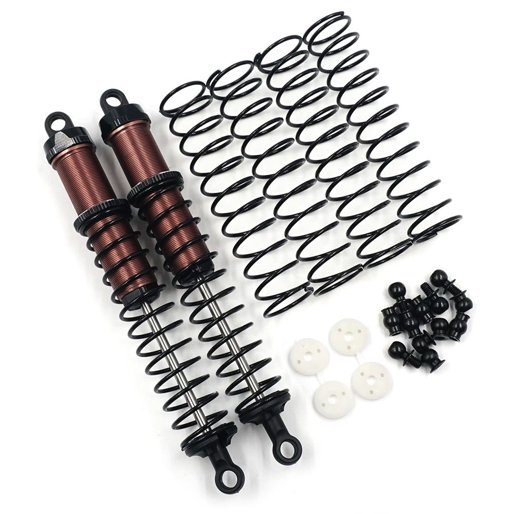 Yeah Racing BBG-0120BK Alu.-Dämpfer-SET 120mm Big Bore GO (2) Yeah Racing BBG-0120BK