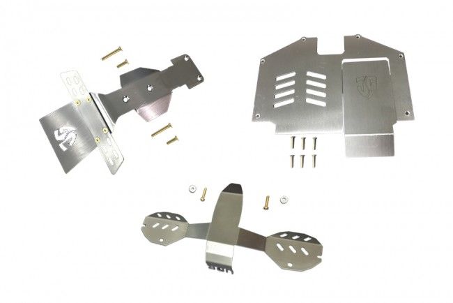 GPM UDRZSP567 UDR Stahl-Skidplate Vorne/Mitte/Hinten GPM UDRZSP567