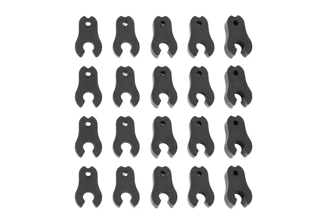 Corally C-00180-109 Caster Clips Set 1 to 4.5mm 1 Set Corally C-00180-109