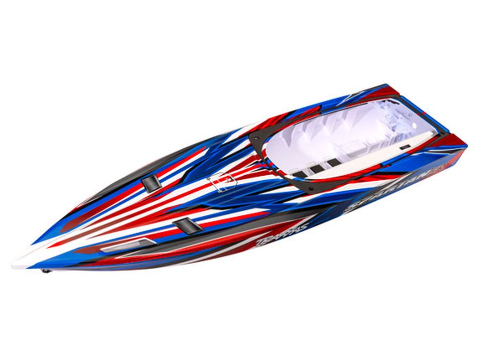 Traxxas 10315-RED Rumpf Spartan SR rote Grafik Traxxas 10315-RED