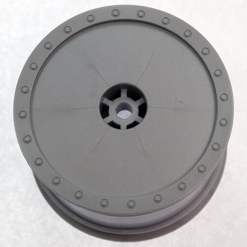 DE Racing DERBBLRS 2,2'' Borrego Felge TLR22/B4 hinten, silber (2) DE Racing DERBBLRS