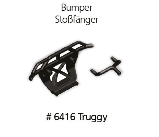 df Models 6416 Stoßfänger Truggy Detail 1  df Models 6416 Detail 1