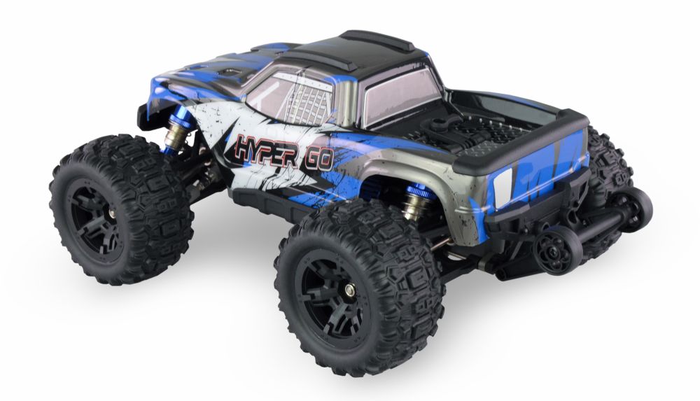 Amewi 22602 Hyper GO Monstertruck brushed 4WD mit GPS 1:16 RTR blau Detail 3 Amewi 22602 Detail 3