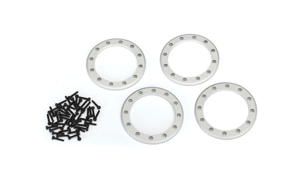Traxxas 8168 2.2" Alu.-Felgenringe Beadlock satin (4) Traxxas 8168