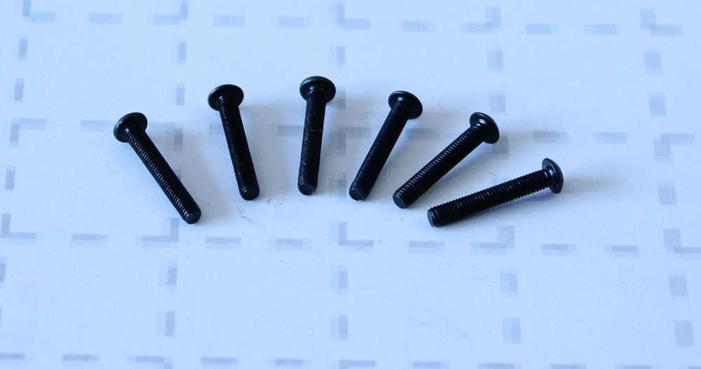 df Models 7253 Flachkopfschrauben M3x20 (6) df Models 7253