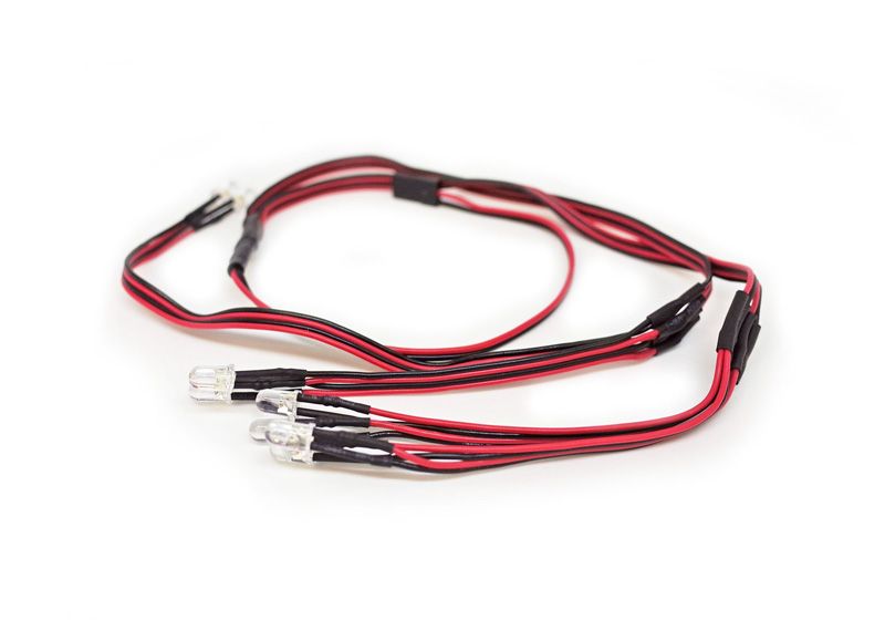 Carisma 15916 SCA-1E LED Light Set (8pcs 5mm LED white) Carisma 15916