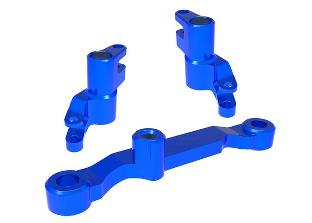 Traxxas 10743-BLUE Mini-Maxx Lenkung Umlenkung 6061-T6 Alu blau Traxxas 10743-BLUE