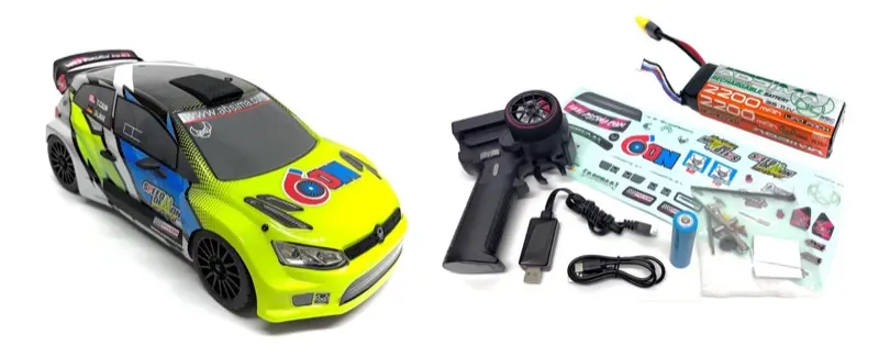 Absima 12123 Absima Speed Demon 1:12 4WD Brushless Rally Touring Car RTR weiss Detail 6 Absima 12123 Detail 6