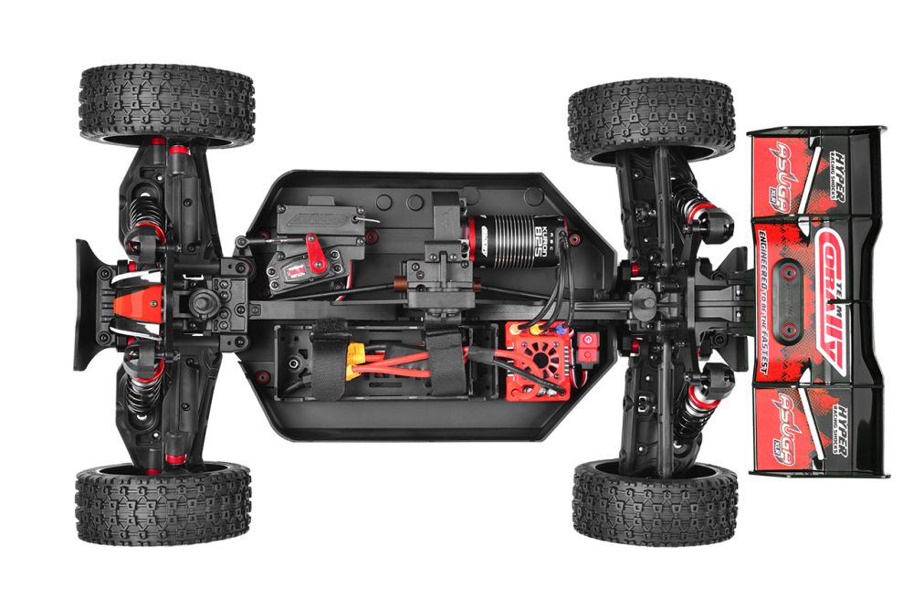 Corally C-00288-R 1:8 ASUGA XLR 6S Buggy rot RTR Detail 9 Corally C-00288-R Detail 9