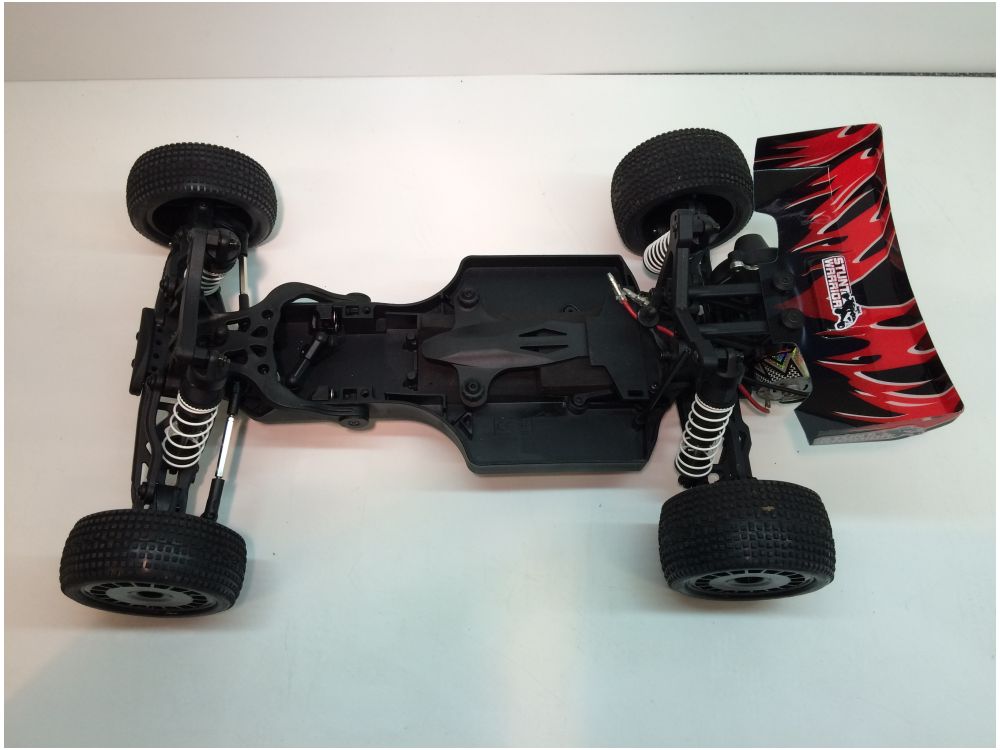 CARSON 500404057AR 1:10 Stunt Warrior 2WD ROLLER - GEBRAUCHT Detail 2 CARSON 500404057AR Detail 2