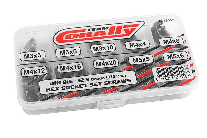 Corally C-38515 M3/M4/M5 Madenschrauben Box 12.9 (10/370) Corally C-38515