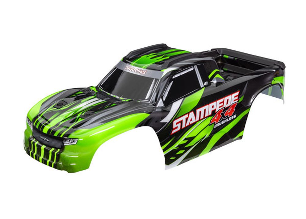 Traxxas 6762-GRN Karosserie Stampede 4x4 grün Traxxas 6762-GRN