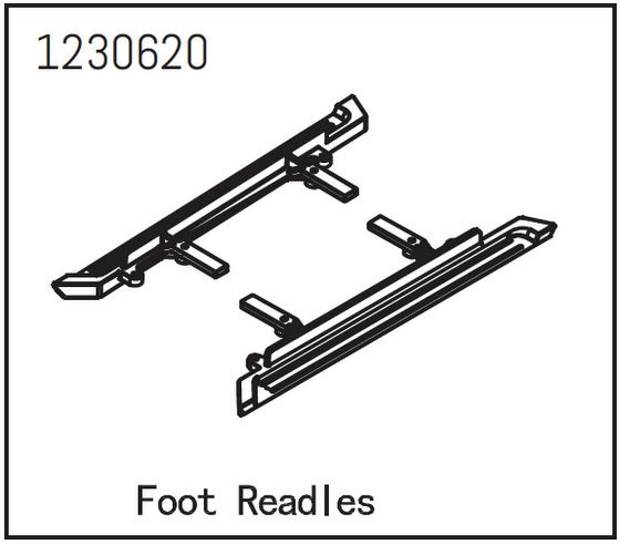 Absima 1230620 Einstiegsleisten Absima 1230620