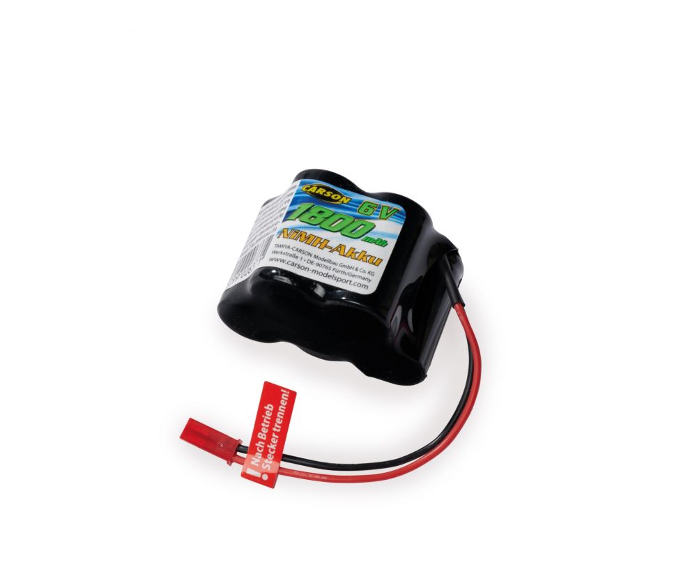 CARSON 500608230 6V/1800mAh Hump BEC NiMH Empfängerakku CARSON 500608230