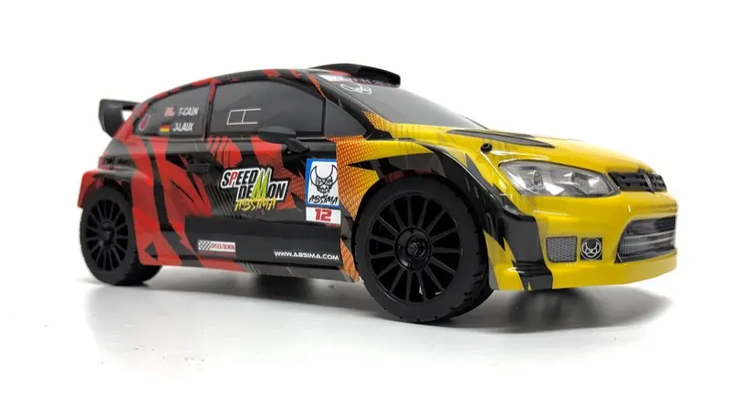 Absima 12122 Absima Speed Demon 1:12 4WD Brushless Rally Touring Car RTR rot Detail 1 Absima 12122 Detail 1