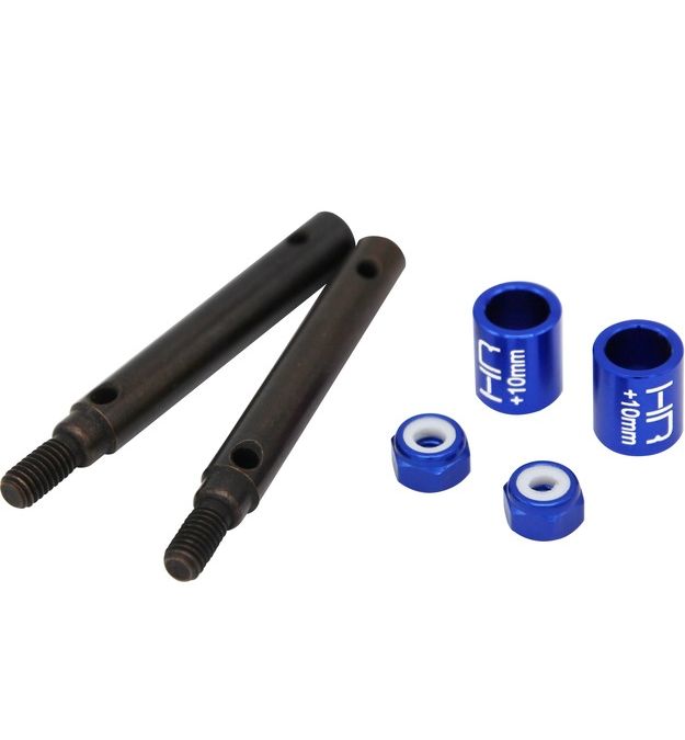 Hot Racing STRXF39W10 TRX-4 Portal-Radachsen +10mm (2) Hot Racing STRXF39W10