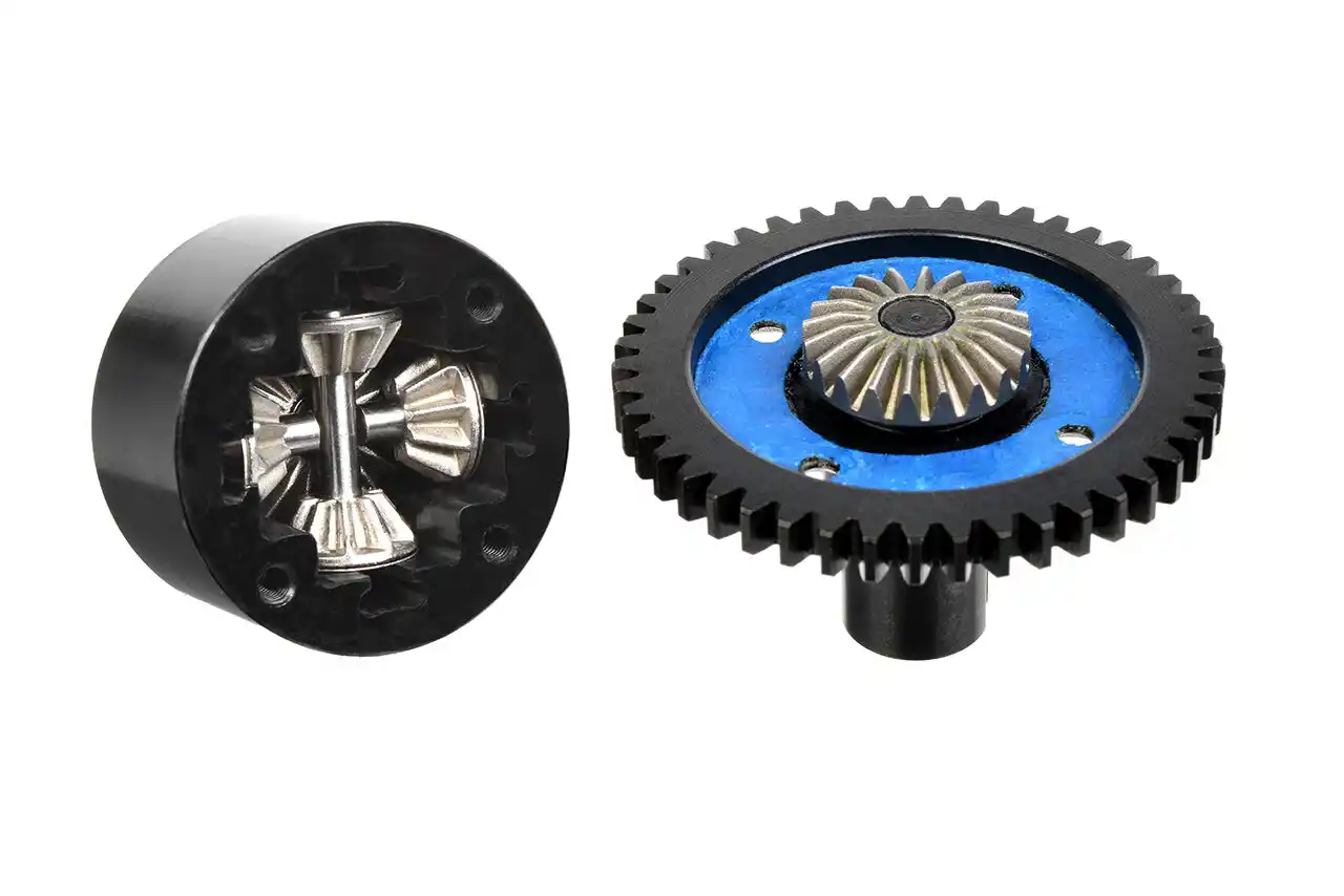 Corally C-00180-411 Xtreme Differentialgehäuse 35mm Aluminium mitte Detail 2 Corally C-00180-411 Detail 2