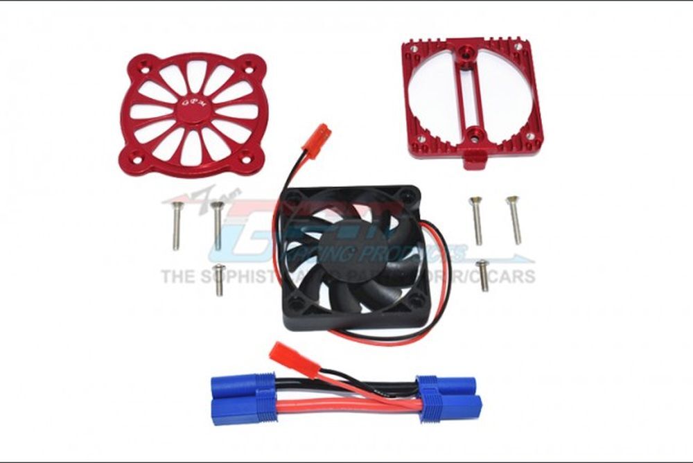 GPM MAKS018FANR Arrma 1:10 Kraton Motor-Kühler rot GPM MAKS018FANR