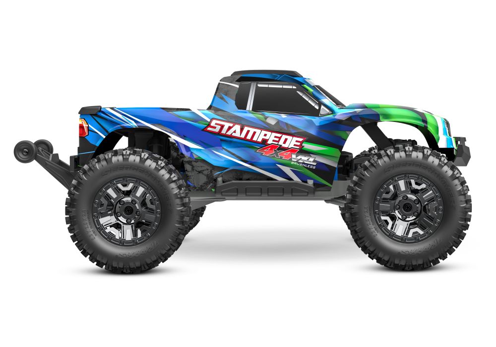Traxxas 90376-4-GRN 1:10 Stampede 4x4 VXL HD grün RTR Detail 1 Traxxas 90376-4-GRN Detail 1