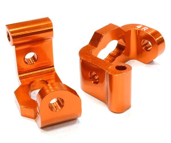 Team Integy C26185.O Sprint 2 Alu.-Lenkhebelträger 4Grad orange (2) Team Integy C26185.O