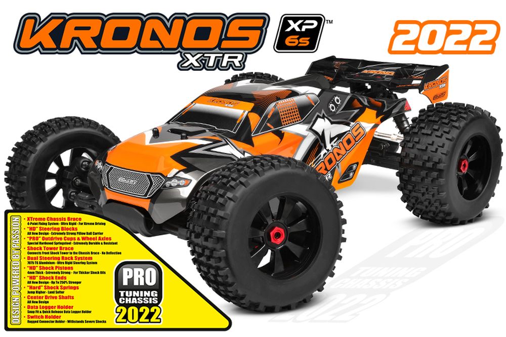 Corally C-00273 1:8 Kronos XTR 6S 2022 Monster Truck LWB - Roller Chassis Detail 10 Corally C-00273 Detail 10