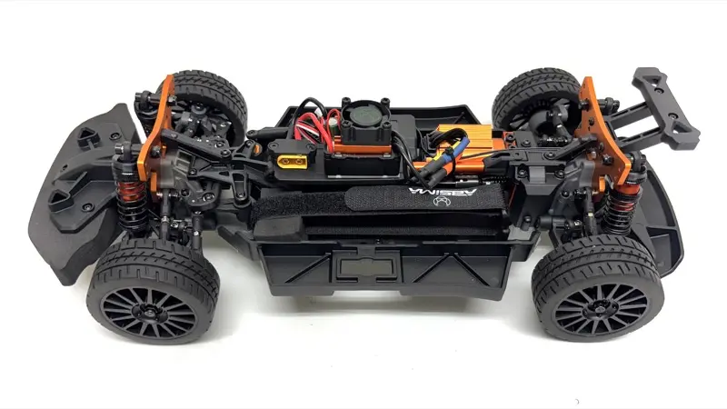 Absima 12123 Absima Speed Demon 1:12 4WD Brushless Rally Touring Car RTR weiss Detail 4 Absima 12123 Detail 4