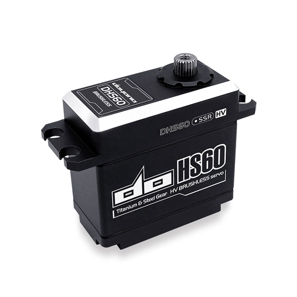 Doyono DHS60 Brushless Servo HV 60.0kg/0.068sec @8.4V CNC Alugehäuse Doyono DHS60