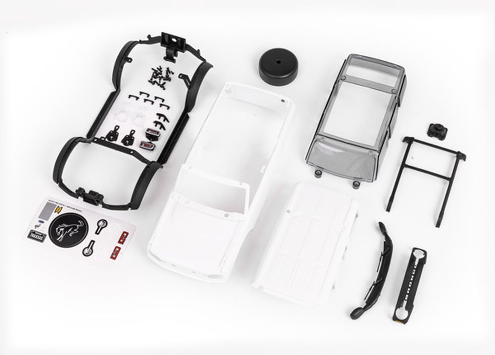 Traxxas 9711 Karosserie TRX-4M Bronco weiss zur Selbstlackierung Traxxas 9711