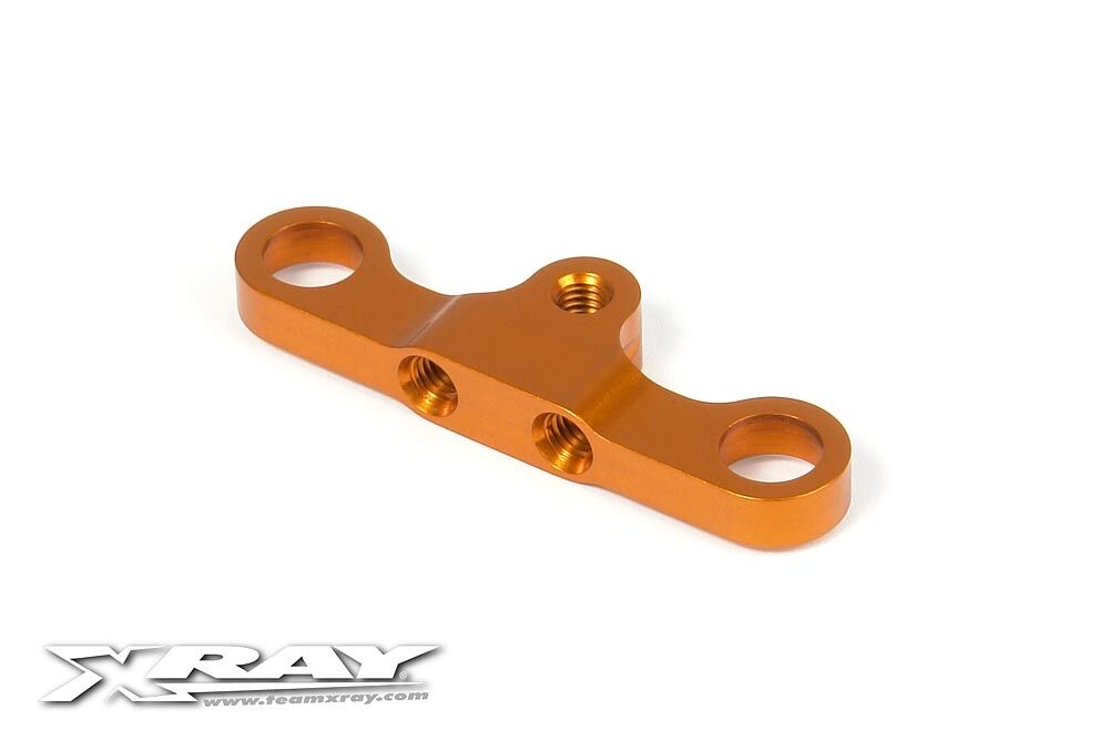 XRAY 302546-O T4 Alu Lenkplatte 8mm für Dual Servo Saver - Orange XRAY 302546-O