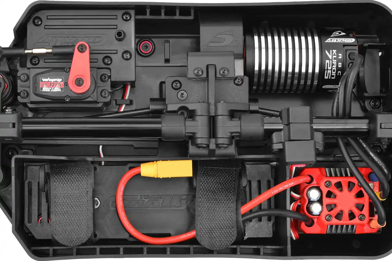 Corally C-00180-646 Akku/Empfänger/Regler Halteplatten Kunststoff 1 Set Detail 1 Corally C-00180-646 Detail 1