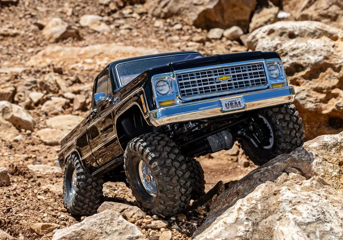 Traxxas 92154-4-BLK Traxxas TRX-4 Chevrolet K10 4x4 Crawler 1:10 RTR schwarz Detail 4 Traxxas 92154-4-BLK Detail 4