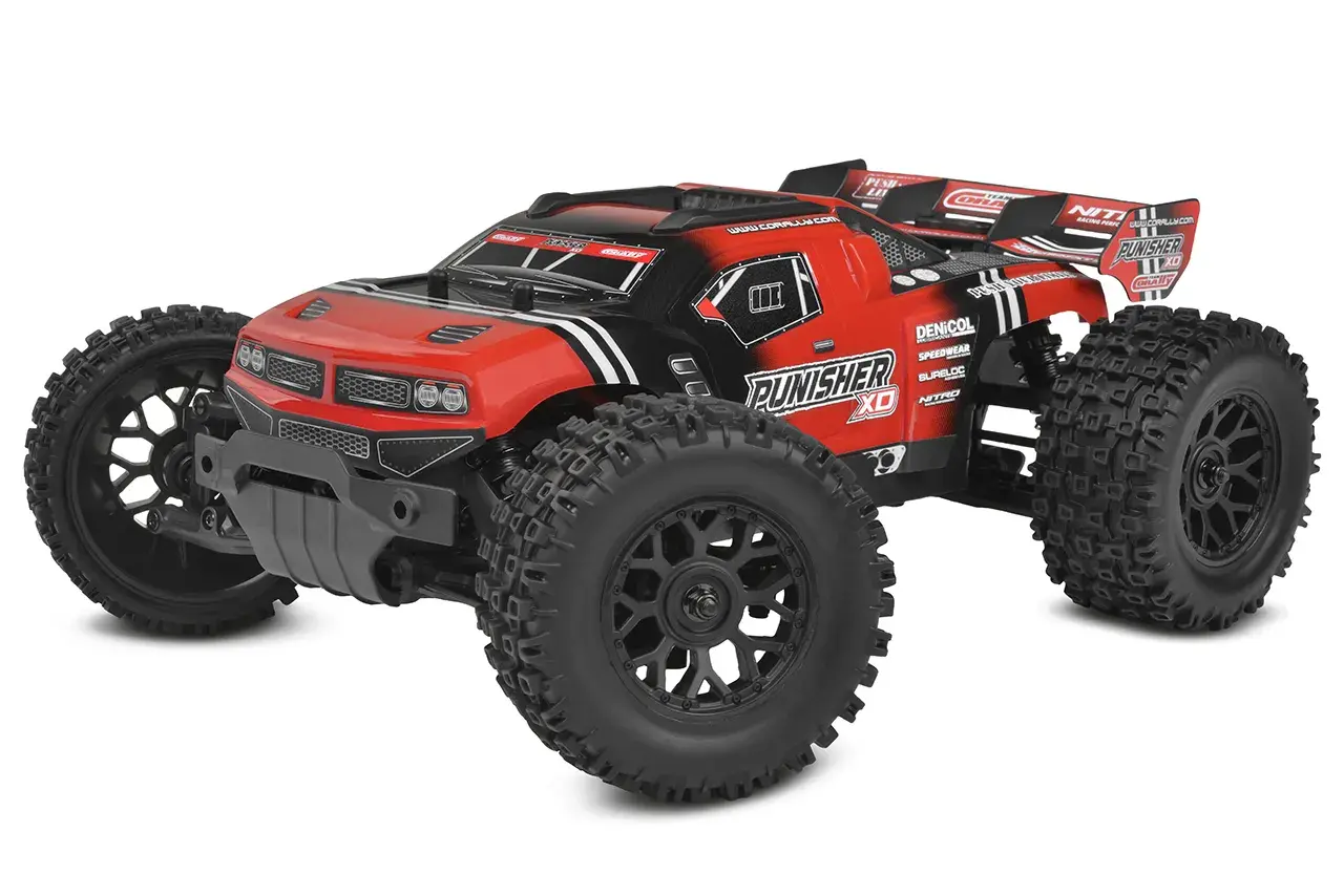 Corally C-00231-R Team Corally Punisher XD RTR 1/12 Monster Truck Rot Corally C-00231-R
